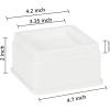 imageUtopia Bedding Bed Risers 2 Inch  Pack of 8  Adjustable Furniture Risers 2 ampamp 4 inch  Anti Slip Foam ampamp Rubber Pad  Stackable Bed Lifts Risers Heavy Duty for Sofa Bed Table Couch ampamp Chair BlackWhite