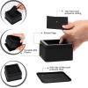 imageUtopia Bedding Bed Risers 2 Inch  Pack of 8  Adjustable Furniture Risers 2 ampamp 4 inch  Anti Slip Foam ampamp Rubber Pad  Stackable Bed Lifts Risers Heavy Duty for Sofa Bed Table Couch ampamp Chair BlackBlack
