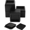 imageUtopia Bedding Bed Risers 2 Inch  Pack of 8  Adjustable Furniture Risers 2 ampamp 4 inch  Anti Slip Foam ampamp Rubber Pad  Stackable Bed Lifts Risers Heavy Duty for Sofa Bed Table Couch ampamp Chair BlackBlack
