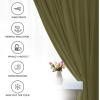 imageUtopia Bedding Blackout Curtains for Bedroom Grommet Window Curtains 63 Inch Length 2 Panels Thermal Insulated Drapes for Living Room Navy 52W x 63L InchesOlive