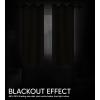 imageUtopia Bedding Blackout Curtains for Bedroom Grommet Window Curtains 63 Inch Length 2 Panels Thermal Insulated Drapes for Living Room Navy 52W x 63L InchesOlive