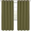 imageUtopia Bedding Blackout Curtains for Bedroom Grommet Window Curtains 63 Inch Length 2 Panels Thermal Insulated Drapes for Living Room Navy 52W x 63L InchesOlive