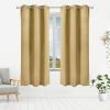 imageUtopia Bedding Blackout Curtains for Bedroom Grommet Window Curtains 63 Inch Length 2 Panels Thermal Insulated Drapes for Living Room Navy 52W x 63L InchesBiscotti Beige