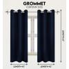 imageUtopia Bedding Blackout Curtains for Bedroom Grommet Window Curtains 63 Inch Length 2 Panels Thermal Insulated Drapes for Living Room Navy 52W x 63L InchesNavy
