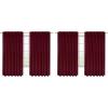 imageUtopia Bedding Curtain for Bedroom  Rod Pocket Blackout Curtains 63 Inch Length 2 Panels Set  Thermal Curtains ampamp Drapes for Living Room Bedroom 52W x 63L Inches BlackBurgundy