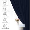 imageUtopia Bedding Curtain for Bedroom  Rod Pocket Blackout Curtains 63 Inch Length 2 Panels Set  Thermal Curtains ampamp Drapes for Living Room Bedroom 52W x 63L Inches BlackNavy