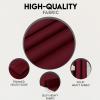 imageUtopia Bedding Curtain for Bedroom  Rod Pocket Blackout Curtains 63 Inch Length 2 Panels Set  Thermal Curtains ampamp Drapes for Living Room Bedroom 52W x 63L Inches BlackBurgundy