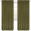 imageUtopia Bedding Curtain for Bedroom  Rod Pocket Blackout Curtains 63 Inch Length 2 Panels Set  Thermal Curtains ampamp Drapes for Living Room Bedroom 52W x 63L Inches BlackOlive