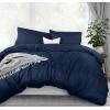 imageUtopia Bedding Duvet Cover King Size  1 Duvet Cover with 2 Pillow Shams  3 Pieces Bedding Duvet Cover with Zipper Closure  Soft Brushed Microfiber 104 X 90 Inches King NavyNavy