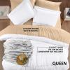 imageUtopia Bedding Duvet Cover King Size  1 Duvet Cover with 2 Pillow Shams  3 Pieces Bedding Duvet Cover with Zipper Closure  Soft Brushed Microfiber 104 X 90 Inches King NavyWhite