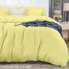 imageUtopia Bedding Duvet Cover King Size  1 Duvet Cover with 2 Pillow Shams  3 Pieces Bedding Duvet Cover with Zipper Closure  Soft Brushed Microfiber 104 X 90 Inches King NavyYellow