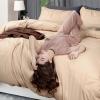 imageUtopia Bedding Duvet Cover King Size  1 Duvet Cover with 2 Pillow Shams  3 Pieces Bedding Duvet Cover with Zipper Closure  Soft Brushed Microfiber 104 X 90 Inches King NavyBeige