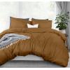 imageUtopia Bedding Duvet Cover King Size  1 Duvet Cover with 2 Pillow Shams  3 Pieces Bedding Duvet Cover with Zipper Closure  Soft Brushed Microfiber 104 X 90 Inches King NavyMocha