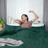 imageUtopia Bedding Duvet Cover King Size  1 Duvet Cover with 2 Pillow Shams  3 Pieces Bedding Duvet Cover with Zipper Closure  Soft Brushed Microfiber 104 X 90 Inches King NavyEmerald