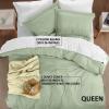 imageUtopia Bedding Duvet Cover King Size  1 Duvet Cover with 2 Pillow Shams  3 Pieces Bedding Duvet Cover with Zipper Closure  Soft Brushed Microfiber 104 X 90 Inches King NavySage