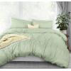 imageUtopia Bedding Duvet Cover King Size  1 Duvet Cover with 2 Pillow Shams  3 Pieces Bedding Duvet Cover with Zipper Closure  Soft Brushed Microfiber 104 X 90 Inches King NavySage