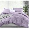 imageUtopia Bedding Duvet Cover King Size  1 Duvet Cover with 2 Pillow Shams  3 Pieces Bedding Duvet Cover with Zipper Closure  Soft Brushed Microfiber 104 X 90 Inches King NavyLavender