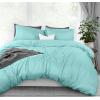 imageUtopia Bedding Duvet Cover King Size  1 Duvet Cover with 2 Pillow Shams  3 Pieces Bedding Duvet Cover with Zipper Closure  Soft Brushed Microfiber 104 X 90 Inches King NavySpa Blue