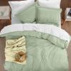imageUtopia Bedding Duvet Cover King Size  1 Duvet Cover with 2 Pillow Shams  3 Pieces Bedding Duvet Cover with Zipper Closure  Soft Brushed Microfiber 104 X 90 Inches King NavySage