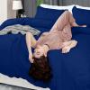 imageUtopia Bedding Duvet Cover King Size  1 Duvet Cover with 2 Pillow Shams  3 Pieces Bedding Duvet Cover with Zipper Closure  Soft Brushed Microfiber 104 X 90 Inches King NavyRoyal Blue