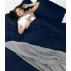 imageUtopia Bedding Duvet Cover King Size  1 Duvet Cover with 2 Pillow Shams  3 Pieces Bedding Duvet Cover with Zipper Closure  Soft Brushed Microfiber 104 X 90 Inches King NavyNavy