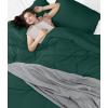 imageUtopia Bedding Duvet Cover King Size  1 Duvet Cover with 2 Pillow Shams  3 Pieces Bedding Duvet Cover with Zipper Closure  Soft Brushed Microfiber 104 X 90 Inches King NavyEmerald