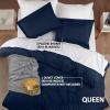 imageUtopia Bedding Duvet Cover King Size  1 Duvet Cover with 2 Pillow Shams  3 Pieces Bedding Duvet Cover with Zipper Closure  Soft Brushed Microfiber 104 X 90 Inches King NavyNavy