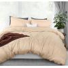 imageUtopia Bedding Duvet Cover King Size  1 Duvet Cover with 2 Pillow Shams  3 Pieces Bedding Duvet Cover with Zipper Closure  Soft Brushed Microfiber 104 X 90 Inches King NavyBeige