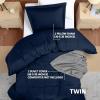 imageUtopia Bedding Duvet Cover King Size  1 Duvet Cover with 2 Pillow Shams  3 Pieces Bedding Duvet Cover with Zipper Closure  Soft Brushed Microfiber 104 X 90 Inches King NavyNavy