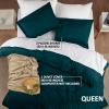 imageUtopia Bedding Duvet Cover King Size  1 Duvet Cover with 2 Pillow Shams  3 Pieces Bedding Duvet Cover with Zipper Closure  Soft Brushed Microfiber 104 X 90 Inches King NavyTeal