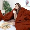 imageUtopia Bedding Duvet Cover King Size  1 Duvet Cover with 2 Pillow Shams  3 Pieces Bedding Duvet Cover with Zipper Closure  Soft Brushed Microfiber 104 X 90 Inches King NavyOrange