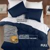 imageUtopia Bedding Duvet Cover King Size  1 Duvet Cover with 2 Pillow Shams  3 Pieces Bedding Duvet Cover with Zipper Closure  Soft Brushed Microfiber 104 X 90 Inches King NavyNavy