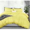imageUtopia Bedding Duvet Cover King Size  1 Duvet Cover with 2 Pillow Shams  3 Pieces Bedding Duvet Cover with Zipper Closure  Soft Brushed Microfiber 104 X 90 Inches King NavyYellow