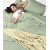 imageUtopia Bedding Duvet Cover King Size  1 Duvet Cover with 2 Pillow Shams  3 Pieces Bedding Duvet Cover with Zipper Closure  Soft Brushed Microfiber 104 X 90 Inches King NavySage