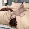 imageUtopia Bedding Duvet Cover King Size  1 Duvet Cover with 2 Pillow Shams  3 Pieces Bedding Duvet Cover with Zipper Closure  Soft Brushed Microfiber 104 X 90 Inches King NavyBeige