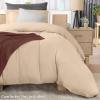 imageUtopia Bedding Duvet Cover King Size  1 Duvet Cover with 2 Pillow Shams  3 Pieces Bedding Duvet Cover with Zipper Closure  Soft Brushed Microfiber 104 X 90 Inches King NavyBeige