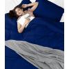 imageUtopia Bedding Duvet Cover King Size  1 Duvet Cover with 2 Pillow Shams  3 Pieces Bedding Duvet Cover with Zipper Closure  Soft Brushed Microfiber 104 X 90 Inches King NavyRoyal Blue