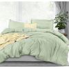 imageUtopia Bedding Duvet Cover King Size  1 Duvet Cover with 2 Pillow Shams  3 Pieces Bedding Duvet Cover with Zipper Closure  Soft Brushed Microfiber 104 X 90 Inches King NavySage