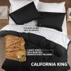 imageUtopia Bedding Duvet Cover King Size  1 Duvet Cover with 2 Pillow Shams  3 Pieces Bedding Duvet Cover with Zipper Closure  Soft Brushed Microfiber 104 X 90 Inches King NavyBlack