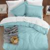 imageUtopia Bedding Duvet Cover King Size  1 Duvet Cover with 2 Pillow Shams  3 Pieces Bedding Duvet Cover with Zipper Closure  Soft Brushed Microfiber 104 X 90 Inches King NavySpa Blue