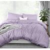 imageUtopia Bedding Duvet Cover King Size  1 Duvet Cover with 2 Pillow Shams  3 Pieces Bedding Duvet Cover with Zipper Closure  Soft Brushed Microfiber 104 X 90 Inches King NavyLavender