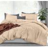 imageUtopia Bedding Duvet Cover King Size  1 Duvet Cover with 2 Pillow Shams  3 Pieces Bedding Duvet Cover with Zipper Closure  Soft Brushed Microfiber 104 X 90 Inches King NavyBeige