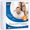imageUtopia Bedding Premium Waterproof Bed Bug Mattress Cover Twin Zippered Mattress Protector 12 Inches Deep Dust Mite Proof 6Sided Mattress Encasement for BedFull Pack of 2