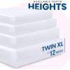 imageUtopia Bedding Premium Waterproof Bed Bug Mattress Cover Twin Zippered Mattress Protector 12 Inches Deep Dust Mite Proof 6Sided Mattress Encasement for BedTwin XL Pack of 1