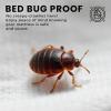imageUtopia Bedding Premium Waterproof Bed Bug Mattress Cover Twin Zippered Mattress Protector 12 Inches Deep Dust Mite Proof 6Sided Mattress Encasement for BedFull Pack of 1
