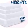 imageUtopia Bedding Premium Waterproof Bed Bug Mattress Cover Twin Zippered Mattress Protector 12 Inches Deep Dust Mite Proof 6Sided Mattress Encasement for BedFull Pack of 2