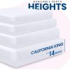 imageUtopia Bedding Premium Waterproof Bed Bug Mattress Cover Twin Zippered Mattress Protector 12 Inches Deep Dust Mite Proof 6Sided Mattress Encasement for BedCalifornia King Pack of 1