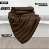 imageUtopia Bedding Queen Sheet Set  Brushed Microfiber  Soft Bed Sheets for Queen Size Bed Set  Includes 1 Fitted 1 Flat ampamp 2 Pillow Cases  Deep Pocket Grey08  Brown