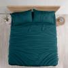 imageUtopia Bedding Queen Sheet Set  Brushed Microfiber  Soft Bed Sheets for Queen Size Bed Set  Includes 1 Fitted 1 Flat ampamp 2 Pillow Cases  Deep Pocket Grey09  Teal
