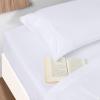 imageUtopia Bedding Queen Sheet Set  Brushed Microfiber  Soft Bed Sheets for Queen Size Bed Set  Includes 1 Fitted 1 Flat ampamp 2 Pillow Cases  Deep Pocket Grey01  White